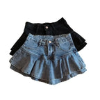 High-Waisted A-Line Cake Skirt