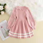 Polka Dots Pleated Dress