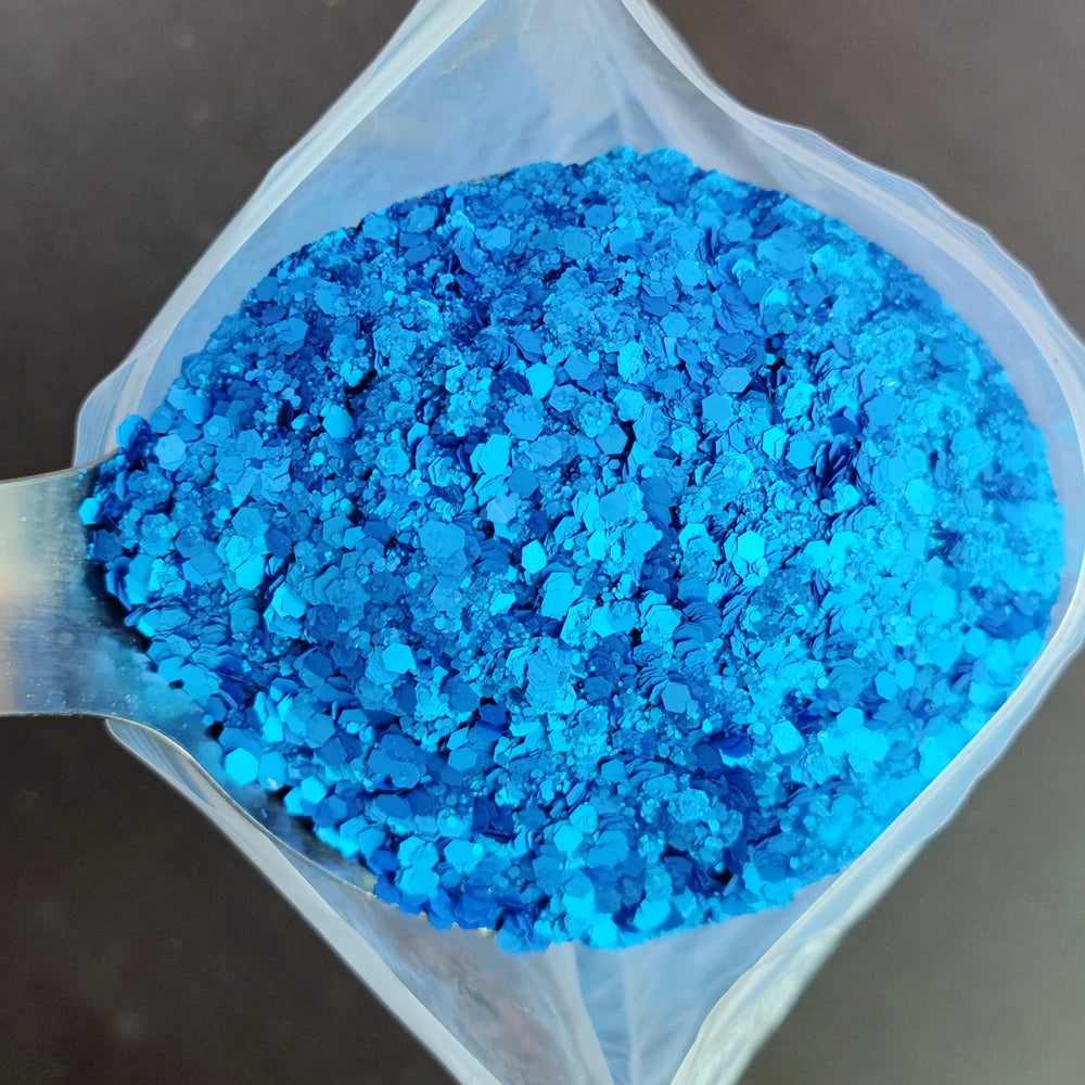 1KG Wholesale Mixed Size Holographic Nails Sequins Manicure Glitter Flakes Paillettes Nail Art Decorations Body/Face Glitter