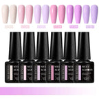 6Pcs Gel Nail Polish Set