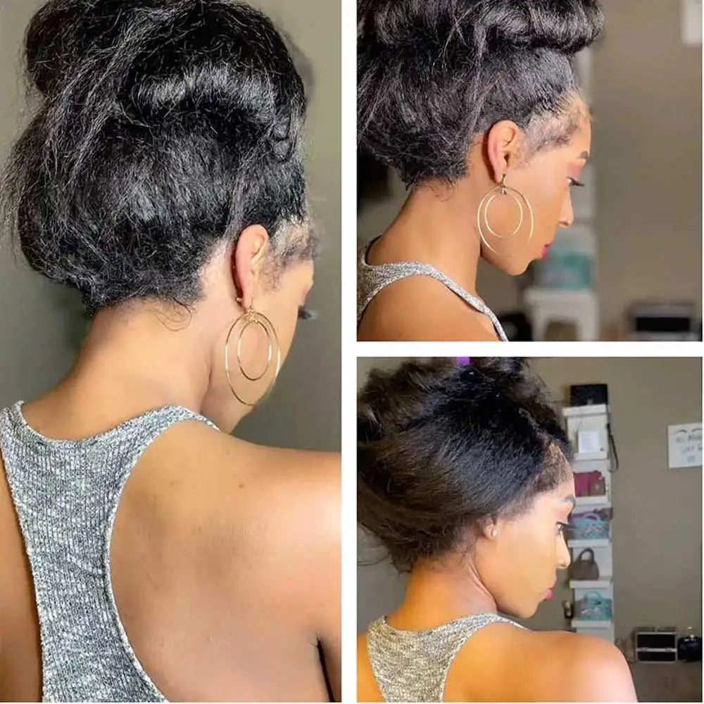 4C Edges Invisible Strap 360 Full HD Lace Front Wig