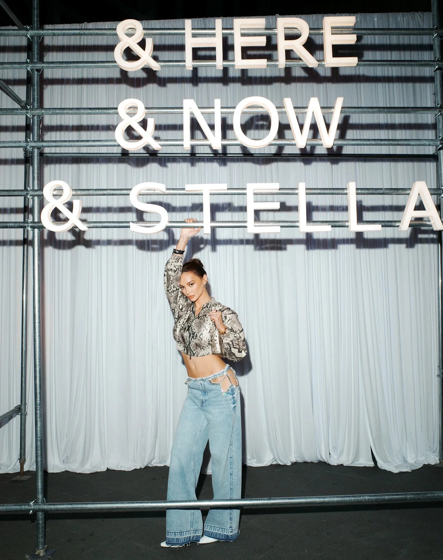 Star Ripped Jeans