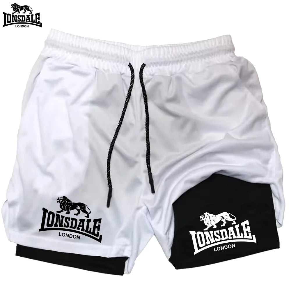 Pattern Printed Fitness Shorts