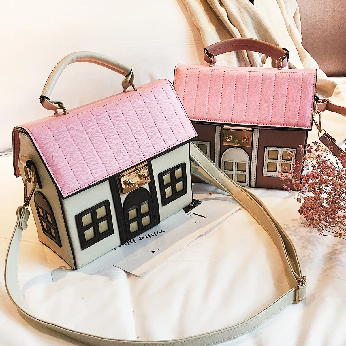 Cartoon House Bag
