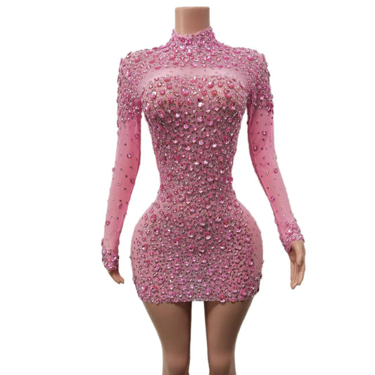 Rhinestones Dress