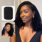 Brazilian QVR Afro Kinky Bulk Human Hair