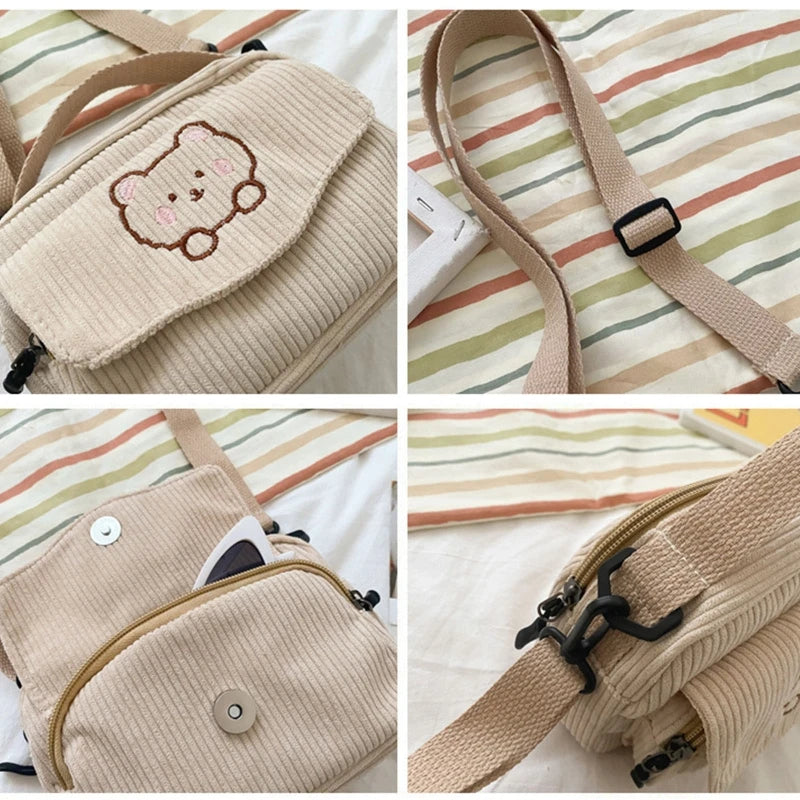 Cartoon Messenger Tote Bag