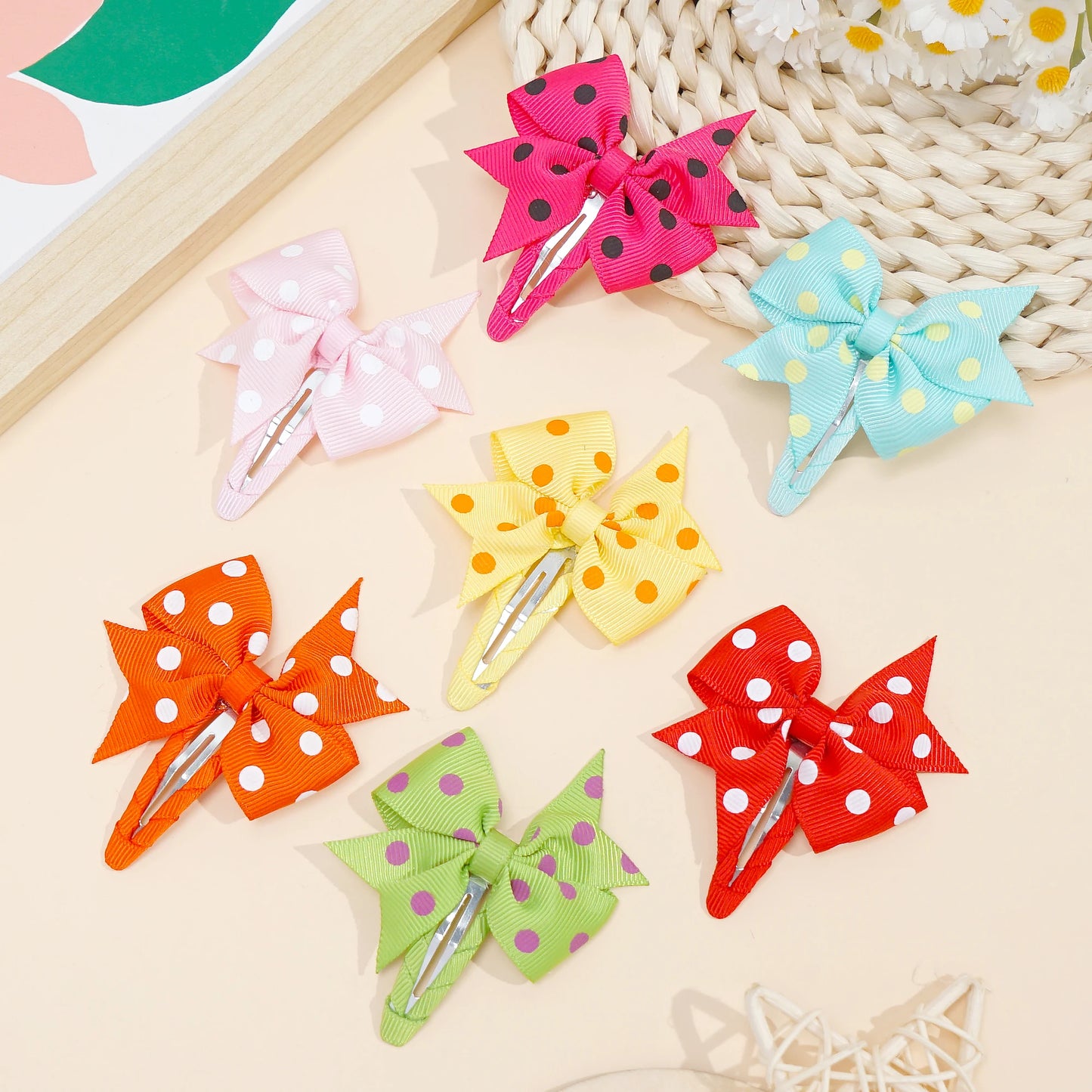 20pcs No Slip Snap Hair Clips