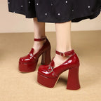 Platform Loafer Heels