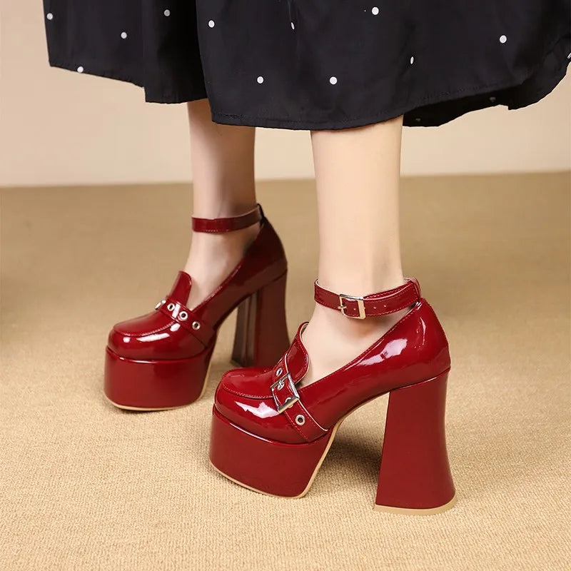 Platform Loafer Heels