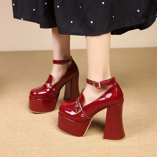 Platform Loafer Heels