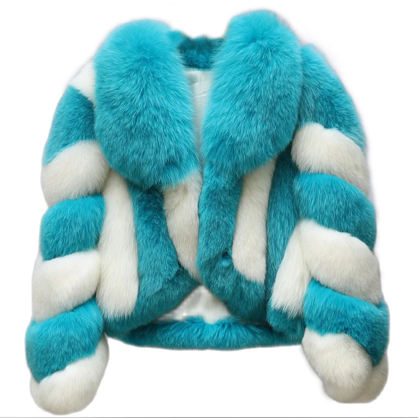 Real Fox Fur Coat