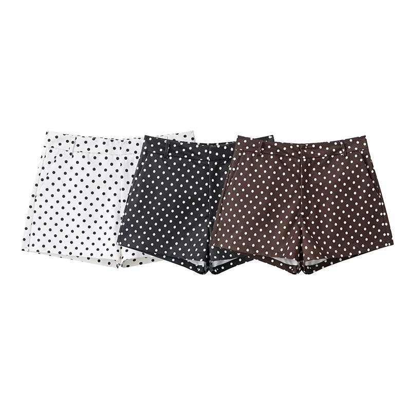 Polka Dot Casual Shorts