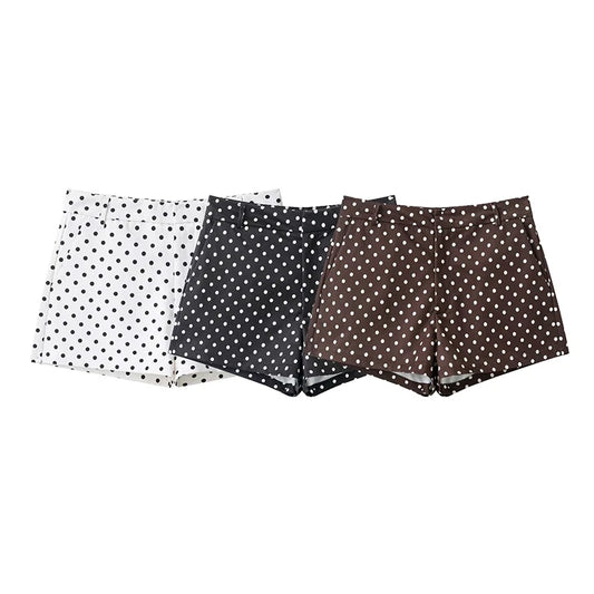 Polka Dot Casual Shorts