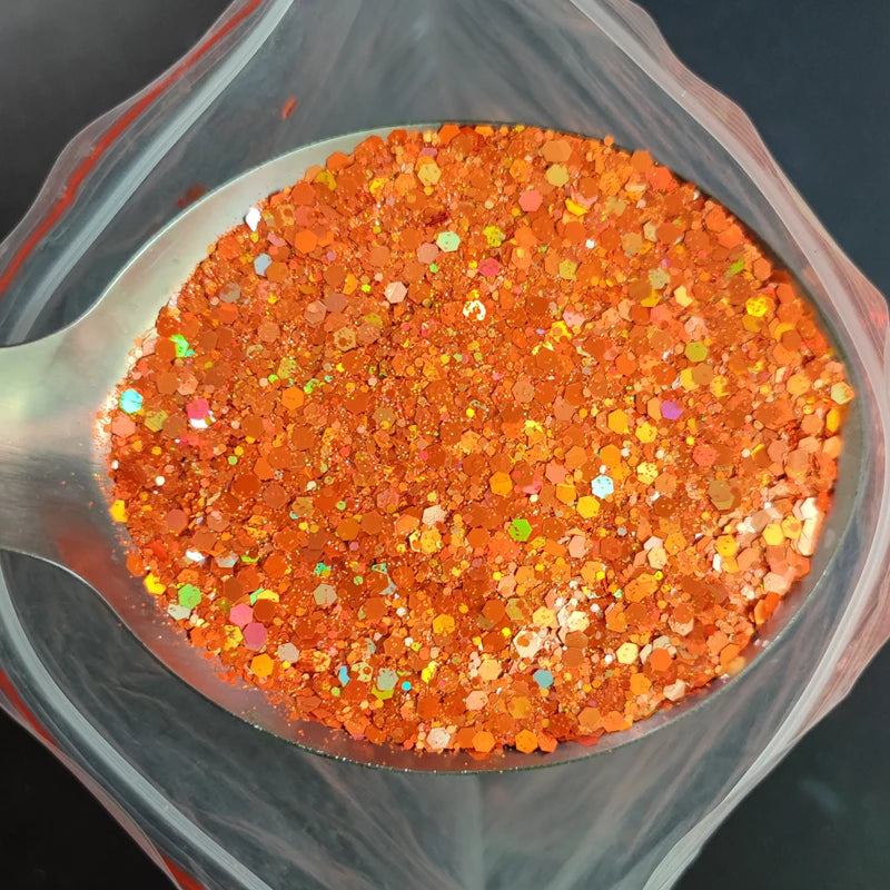 1KG Wholesale Mixed Size Holographic Nails Sequins Manicure Glitter Flakes Paillettes Nail Art Decorations Body/Face Glitter