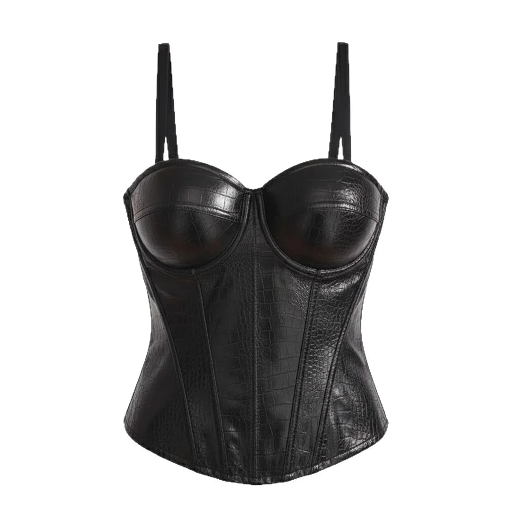 PU Leather Tank