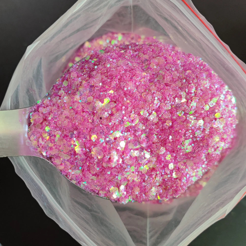 1KG Wholesale Mixed Size Holographic Nails Sequins Manicure Glitter Flakes Paillettes Nail Art Decorations Body/Face Glitter