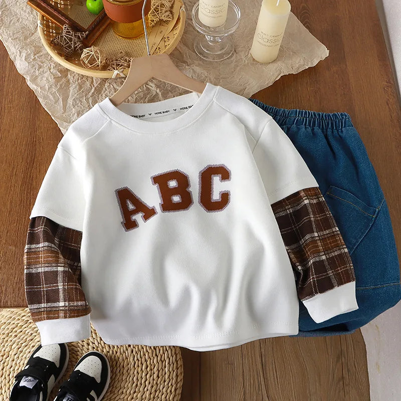 ABC Print Sweatshirt