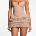 Plush Pencil Skirt