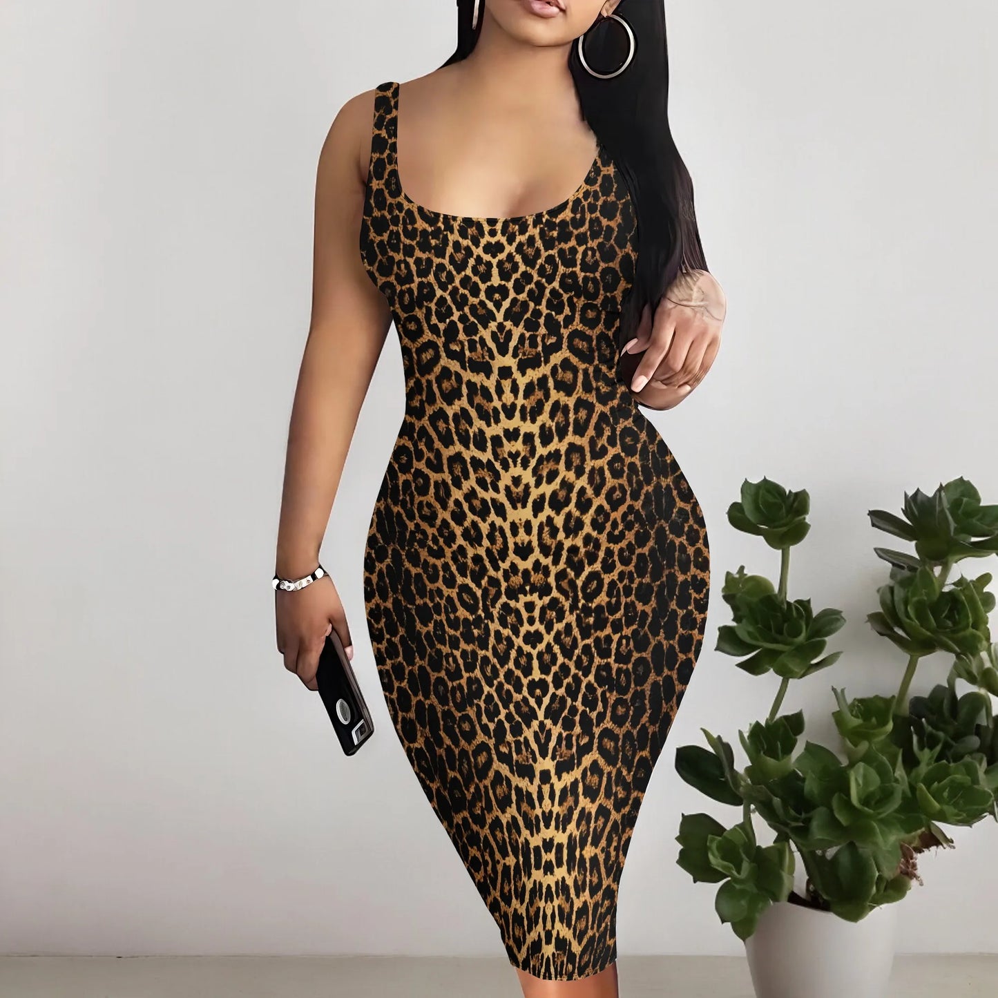 Leopard Print Dress