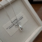 925 Sterling Silver Drop Necklace