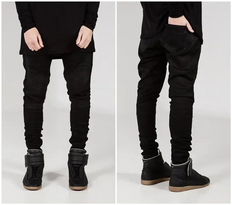 Washed Distressed Jeans