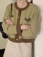 Knitted Open Cardigan