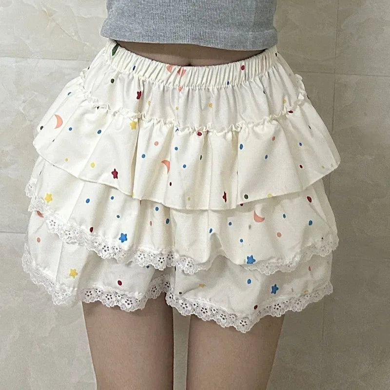 Lace Cake Skirt