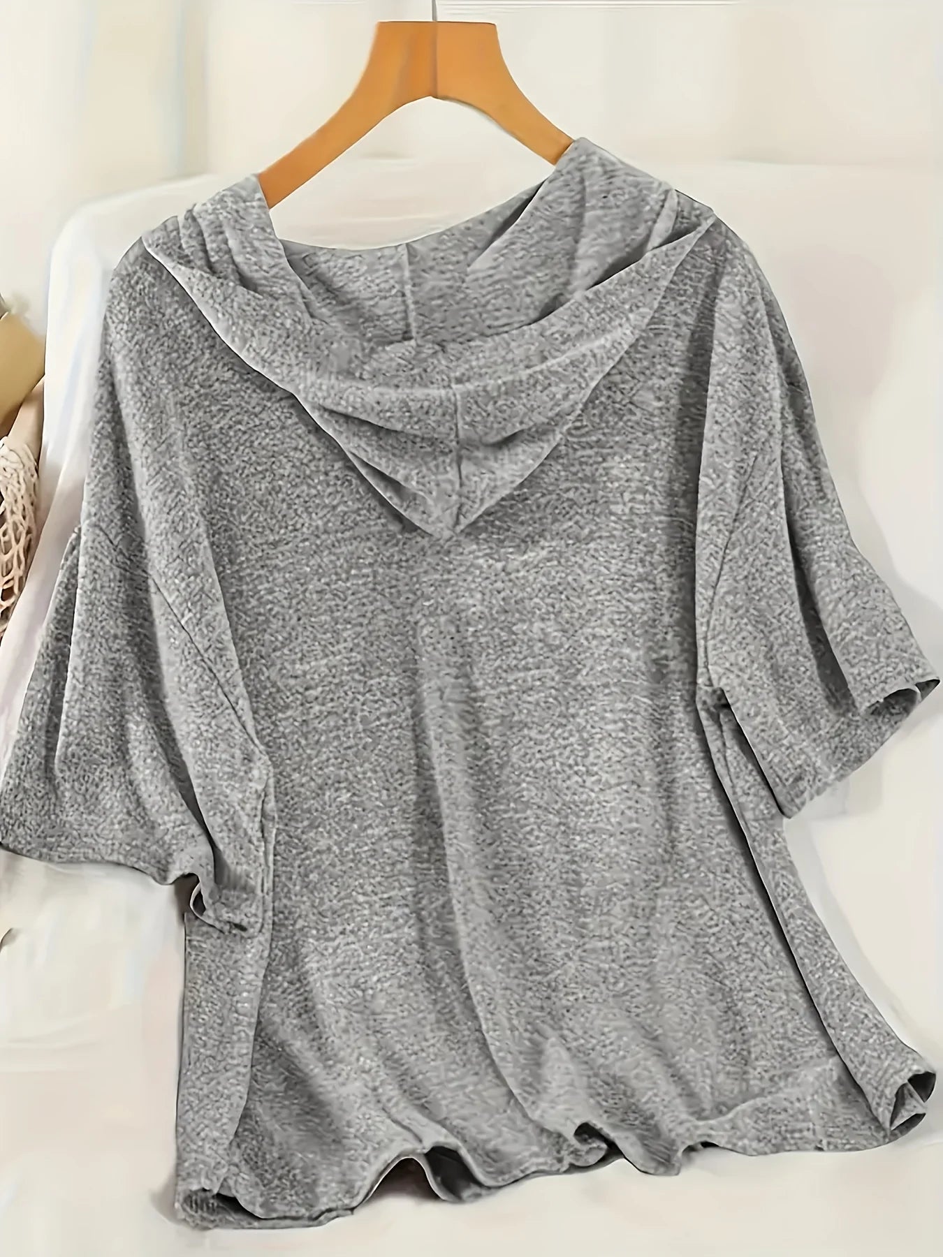Hooded Short Sleeve Shorts Pantsuit Set