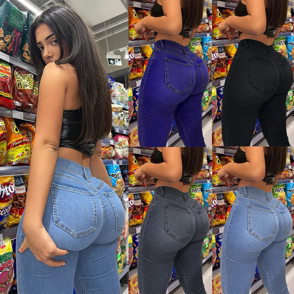 Stretch Skinny Denim Jeans
