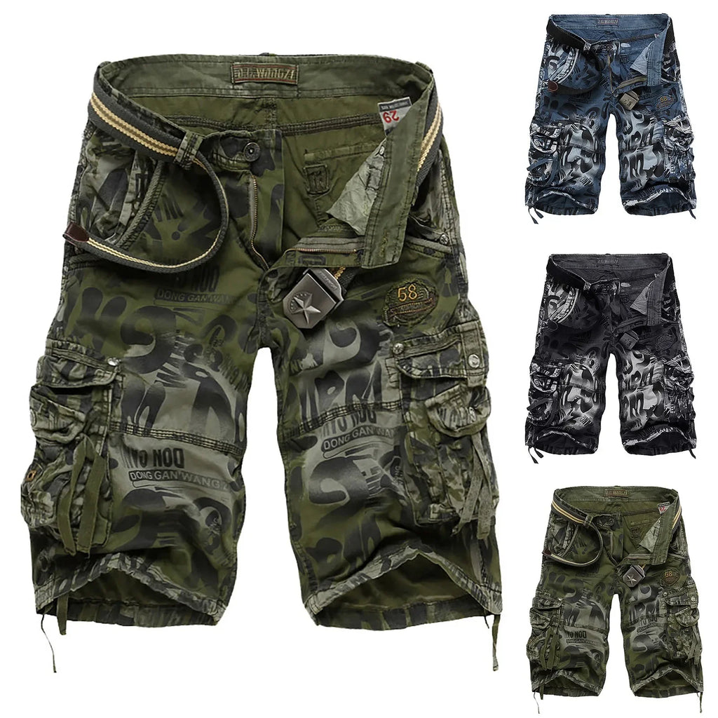 Camo Cargo Shorts