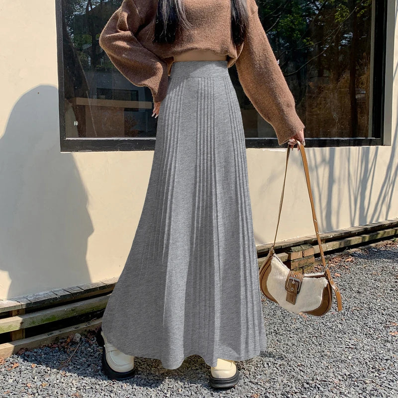Knitted Midi Skirt