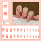 24P Rainbow Fake Nail