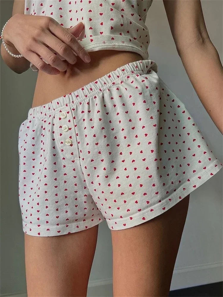 Casual Elastic Shorts