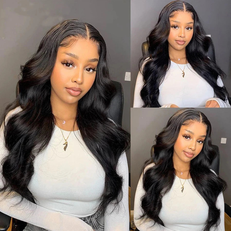 Body Wave 13x4 HD Transparent Lace Front Wig