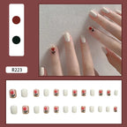 24P Rainbow Fake Nail