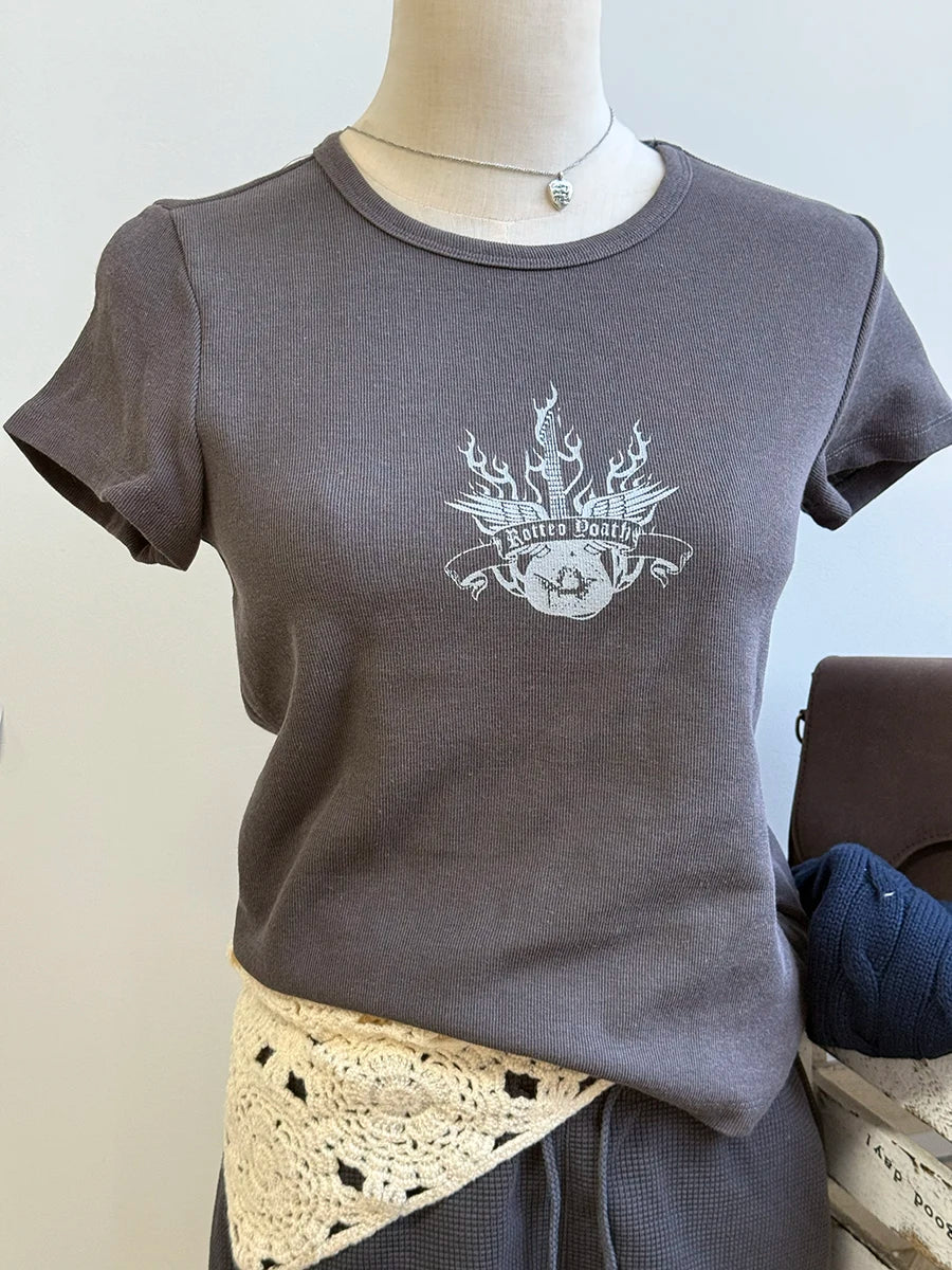 Dragon Graphic Short Sleeve Tee