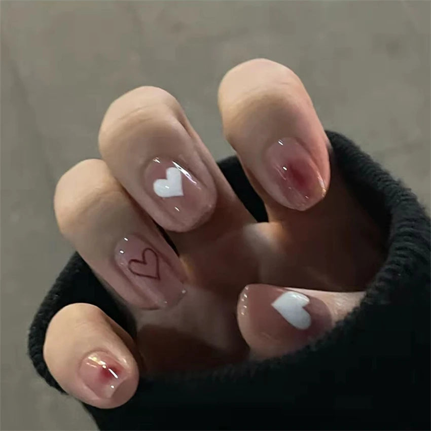 24pcs Professional Ultra-thin Finished Fake Nails