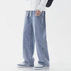 Loose Denim Wide Leg Pants