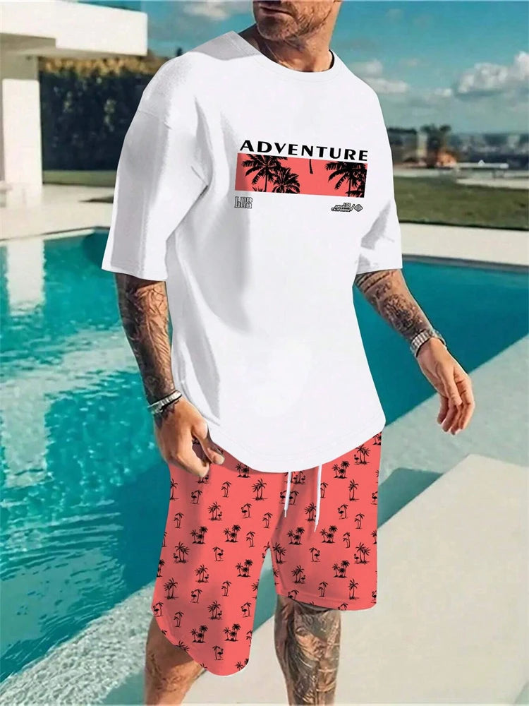 Print Shorts Set