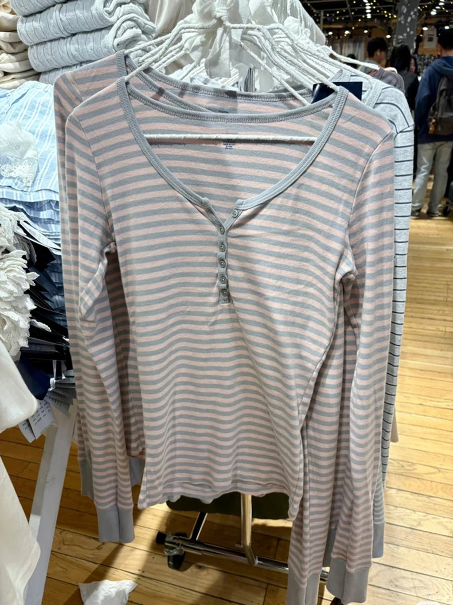 Striped Long Sleeve Tee