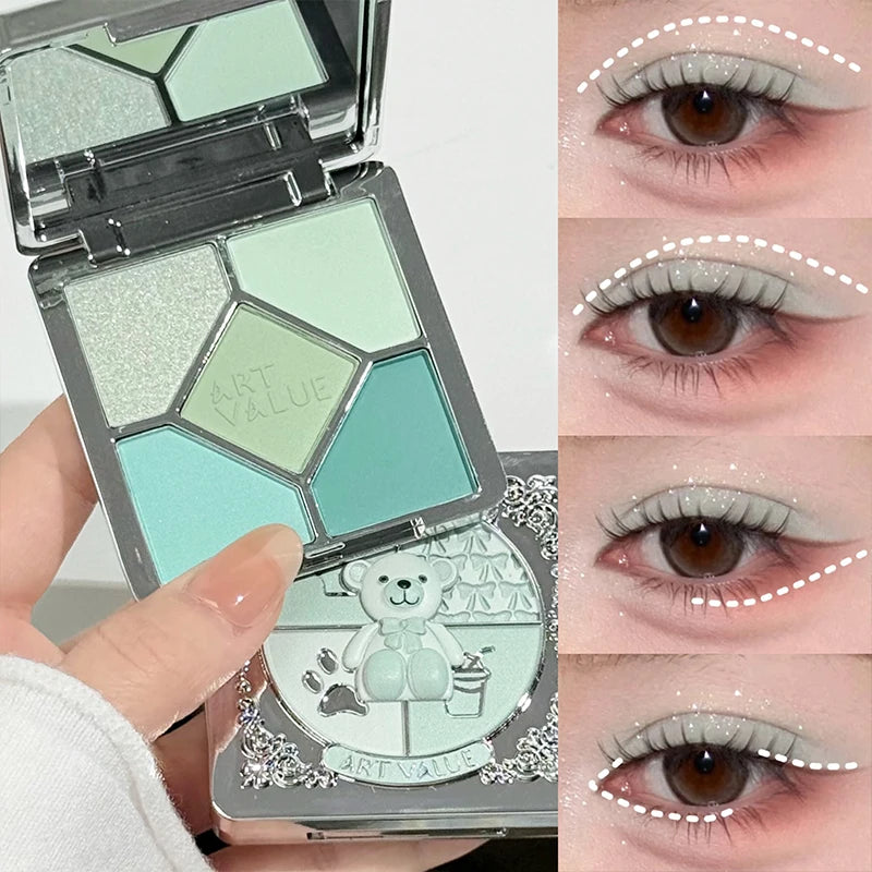 5 Colors Eyeshadow Palette