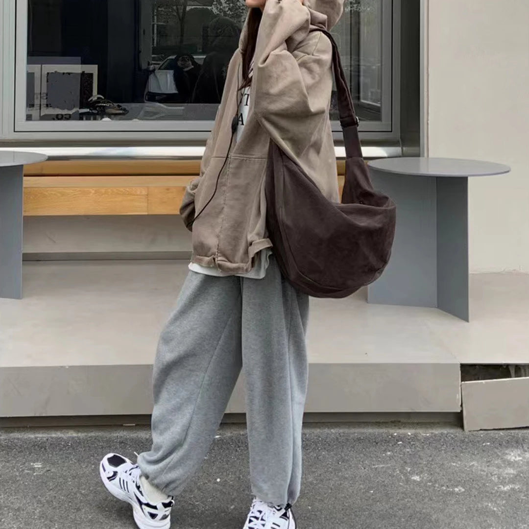 Oversized Slouchy Street Crossbody