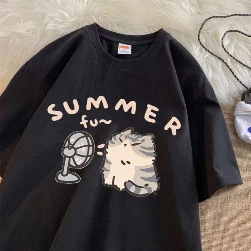 Cartoon Short Sleeve Tee