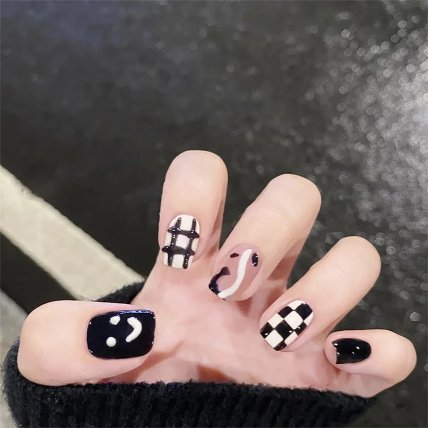 24pcs Professional Ultra-thin Finished Fake Nails