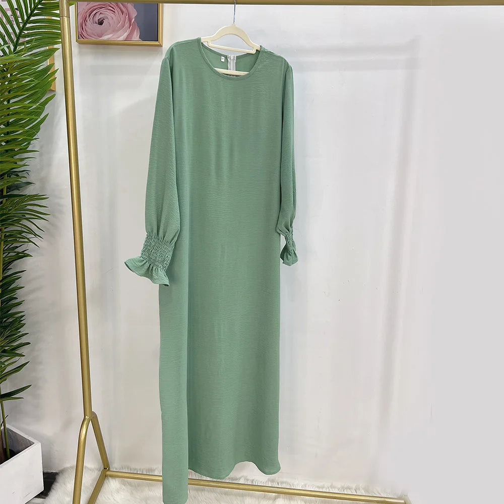 Loose-Fit Plain Abaya