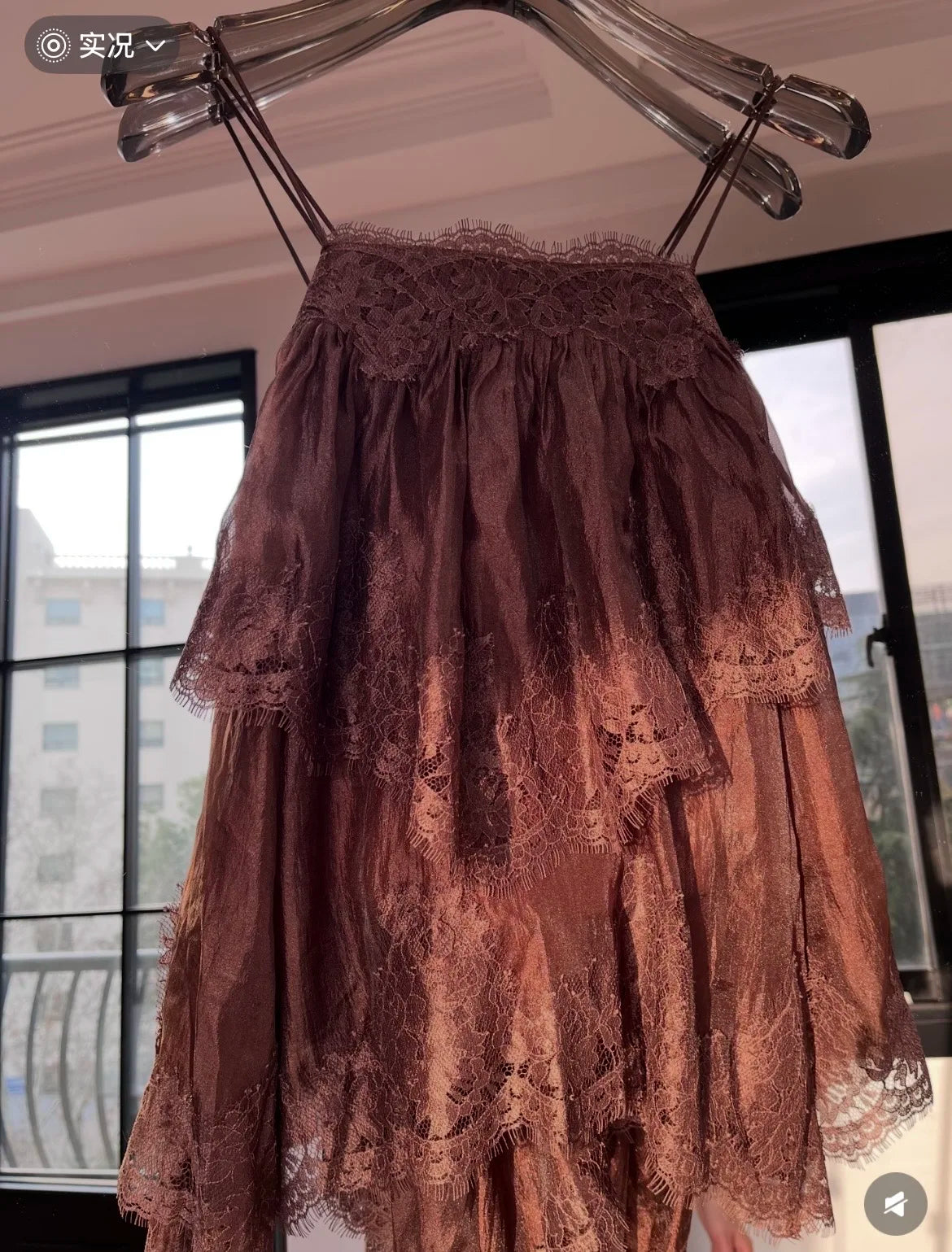 Lace Strap Top