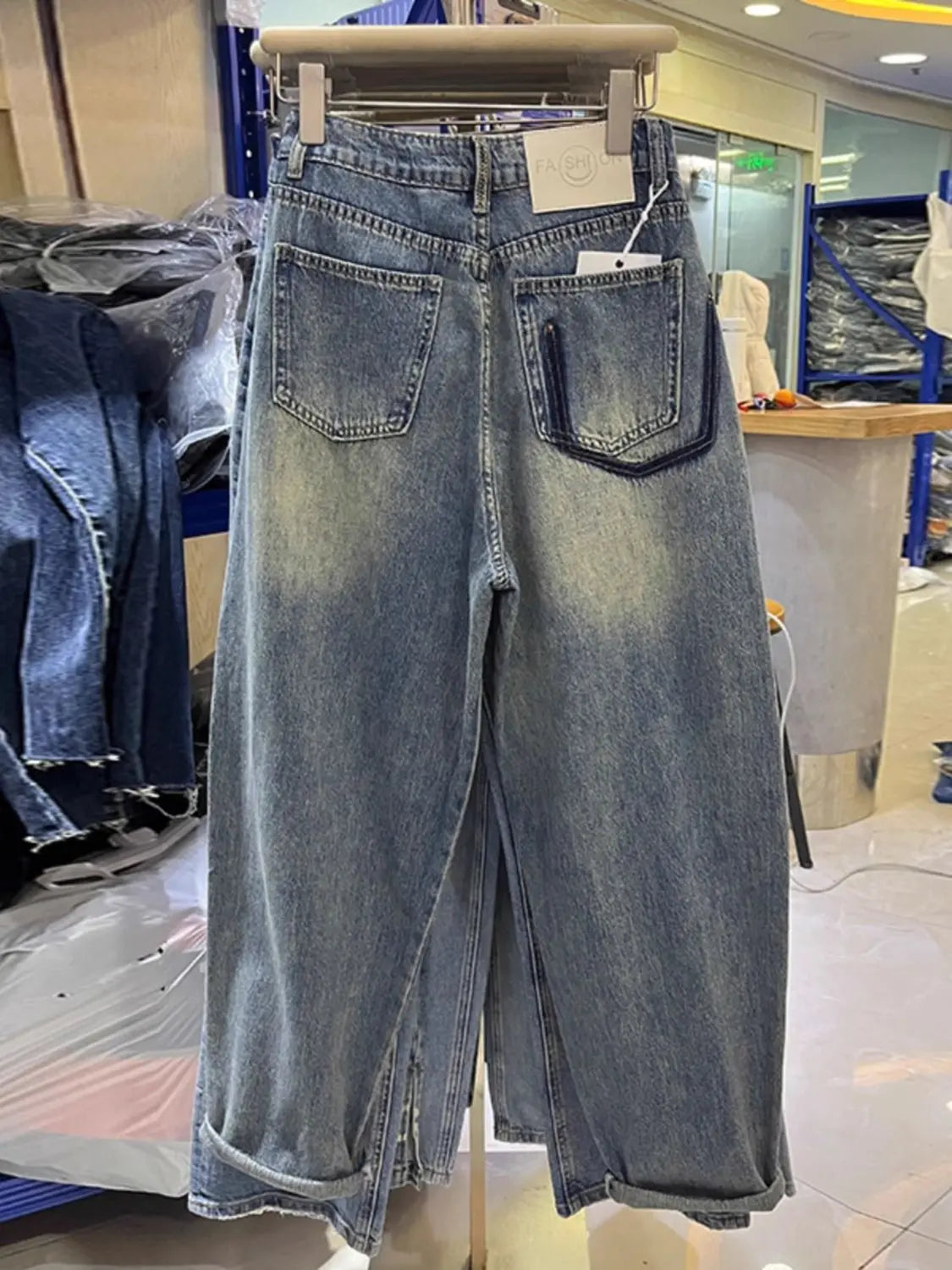 Distressed Jeans