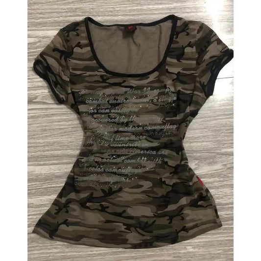 Short Sleeve Camo Tee