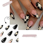 Simple French Wearable False Nails